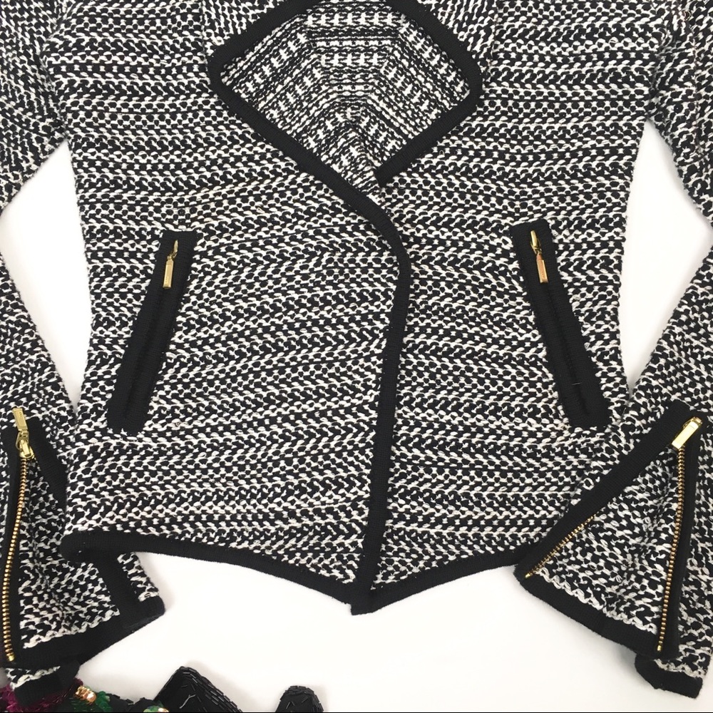 Vintage CACHÉ Stretch Tweed Blazer - Picture 3 of 8